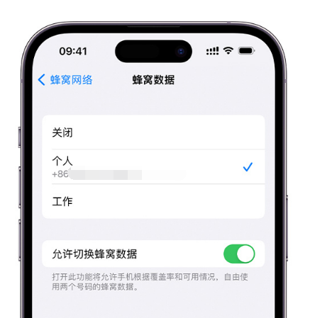 会昌苹果维修服务分享如何在iPhone上使用双卡 